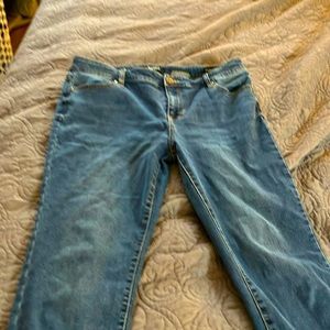 Buffalo Avalon mid rise soft stretch ankle skinny 12/32 Denim Jeans straight EUC